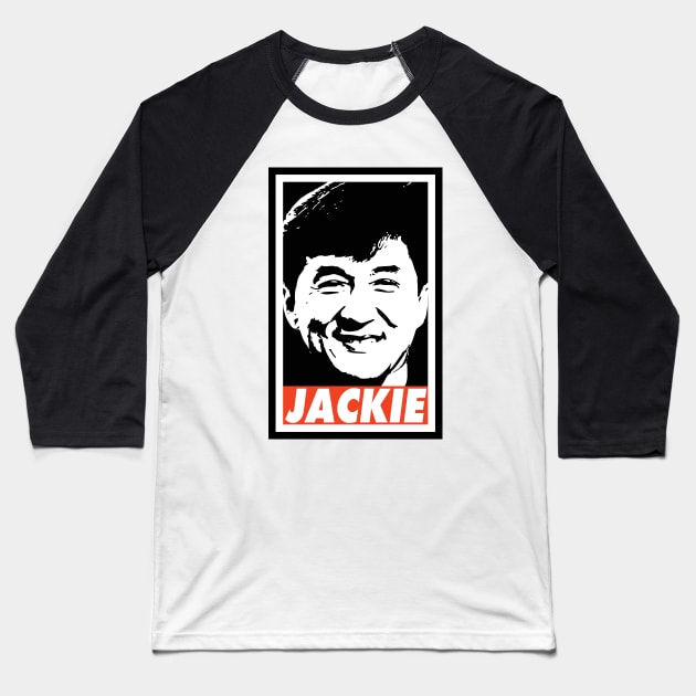 JACKIE Baseball T-Shirt by Nerd_art